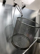 Round Spaghetti Basket 15 x 13.5cm, frying basket, chip shop frying basket