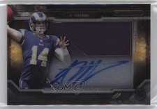 2015 Topps Strata Clear Cut Rookies Sean Mannion #CCAP-SM Patch Auto 02wb