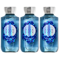 Bath & Body Works MOONLIGHT PATH Body Wash  10oz (3 pack)