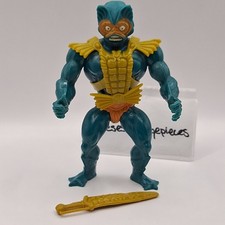 Vtg MER-MAN Motu Masters Of The Universe He-Man Action Figure Complete U-2