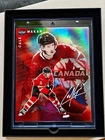 2025-26 Fanatics Under Wraps Emanate CALE MAKAR 8X10 Autograph Halftone SE /10