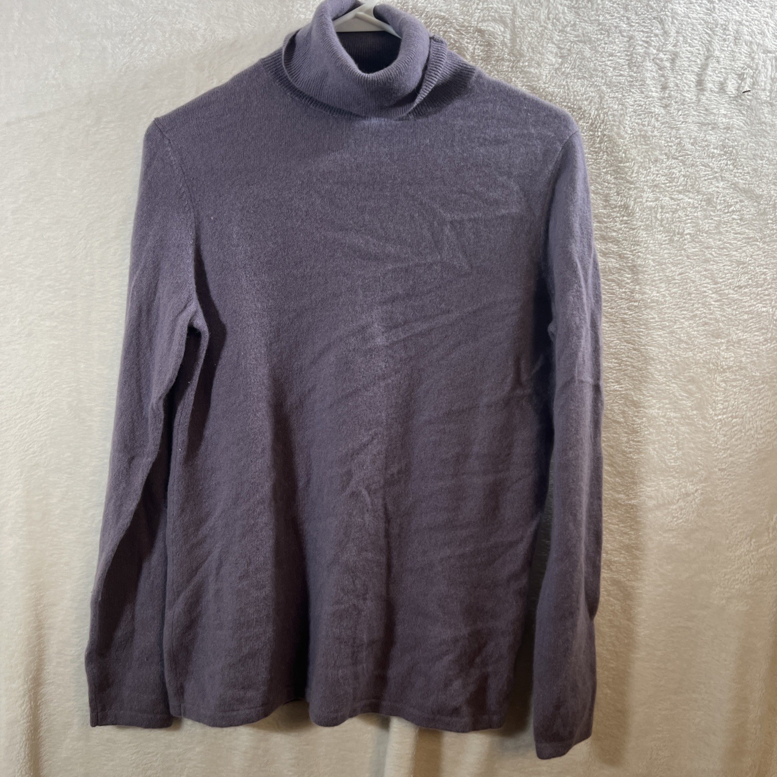 Pendleton 100% Cashmere Purple Pullover Sweater T… - image 1