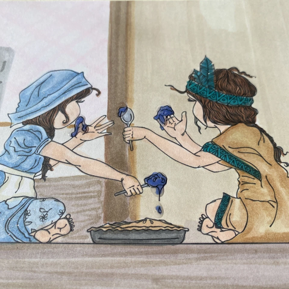 Handmade Thanksgiving Blank Inside Card With Matching Envelope 5 X 7 - Image 3 of 4