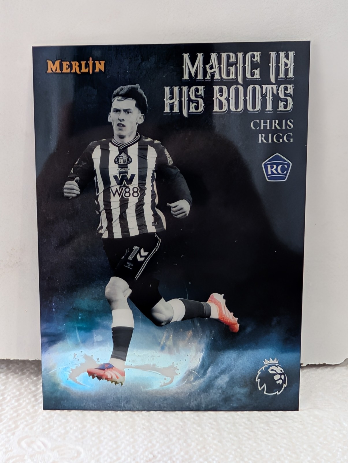 2026 Merlin Premier League #MB-28 Chris Rigg Magic In His Boots