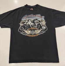Vintage Y2K Harley Davidson x Looney Tunes Wild As The Wind Graphic Tshirt Sz L
