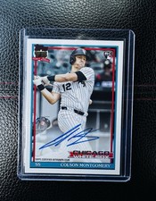 2026 Topps Series 1  Topps Baseball Autographs - Colson Montgomery RC Auto