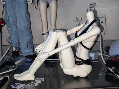 New 1/4 female doll's body only Civet , without head , fashion  BJD Toys