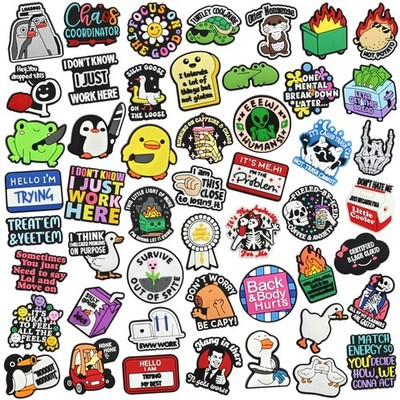 Funny Pins Bulk for Adult, 20PCS Random Different Humor Small, Multicolor