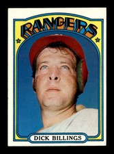 1972 Topps #148 Dick Billings   EX/EX+ X3701720