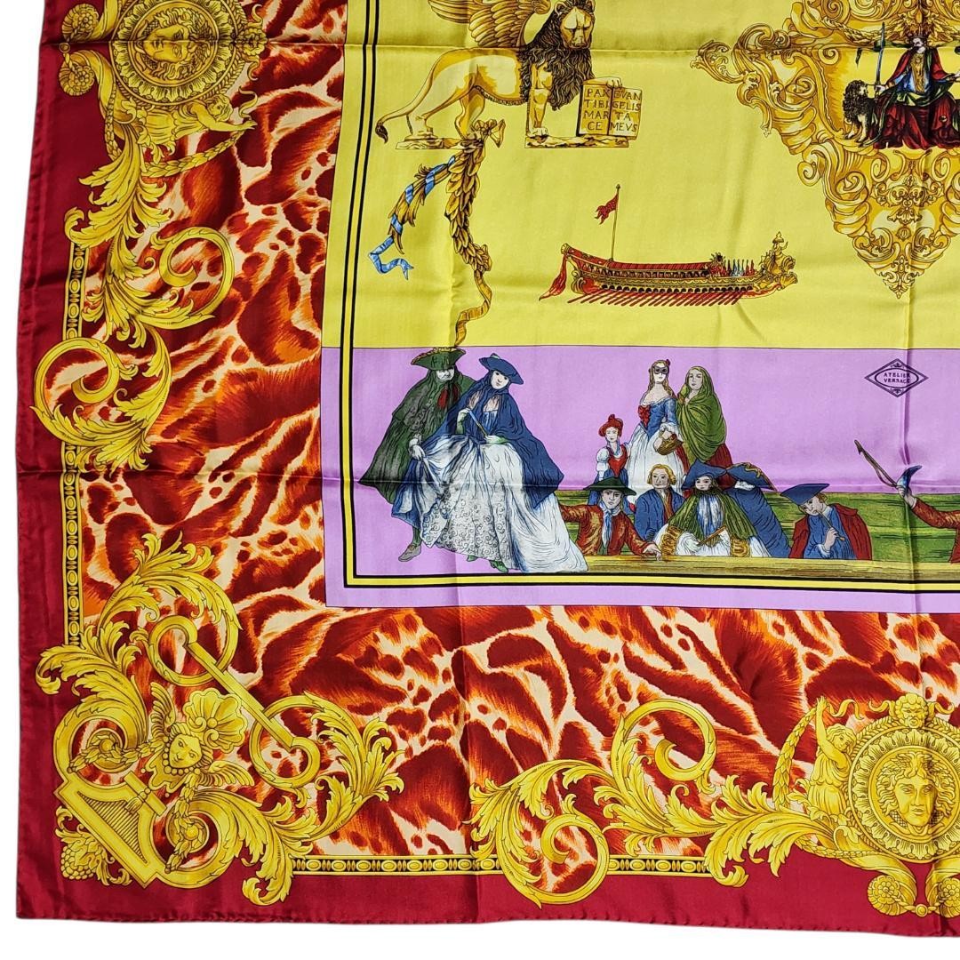 Atelier Versace Scarf Large Authentic Good Condition thumbnail 2