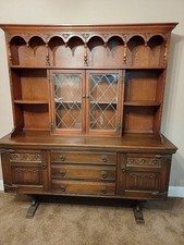 Old Charm Oak Furniture Sideboard, Dresser, TV Cabinet, Nest, Coffee Table