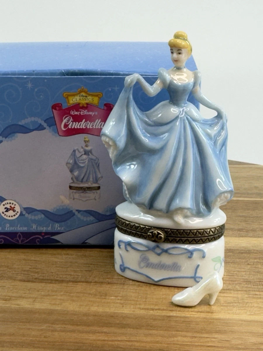 Cinderella Jewelry Box Indiana Collectible Decorative Trinket