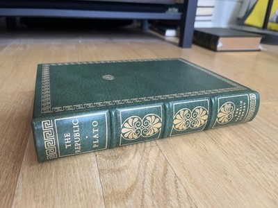 The Republic by Plato Franklin Library 1975 Limited Ed Full Leather Gilded Edges