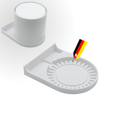 Wandhalterung für TP-Link Deco X50 AX3000, Kunststoff, mit Lüftungslöchern und K