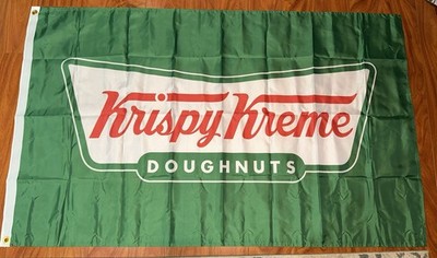 Krispy Kreme Doughnuts 3x5 Feet Flag Banner Donuts Fan Gift