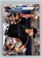 2020 Topps Rookie RC #475 Robert Dugger Miami Marlins
