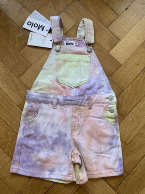 ungetragene Latzhose Batik Muster von MOLO Gr. 110/116