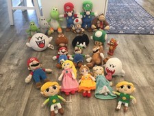 VINTAGE NINTENDO COLLECTORS PLUSH MARIO BROS PLUSH LOT