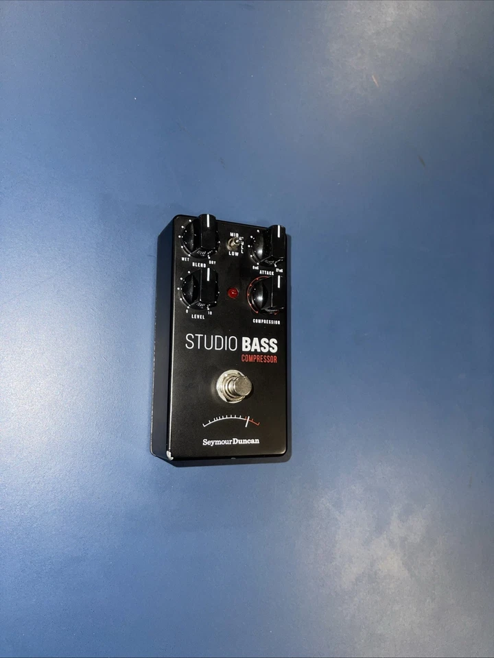 Pedal Compresor de Bajo Seymour Duncan Studio Grado de Estudio de Bajo de Alta Calidad Foto 2 de 4