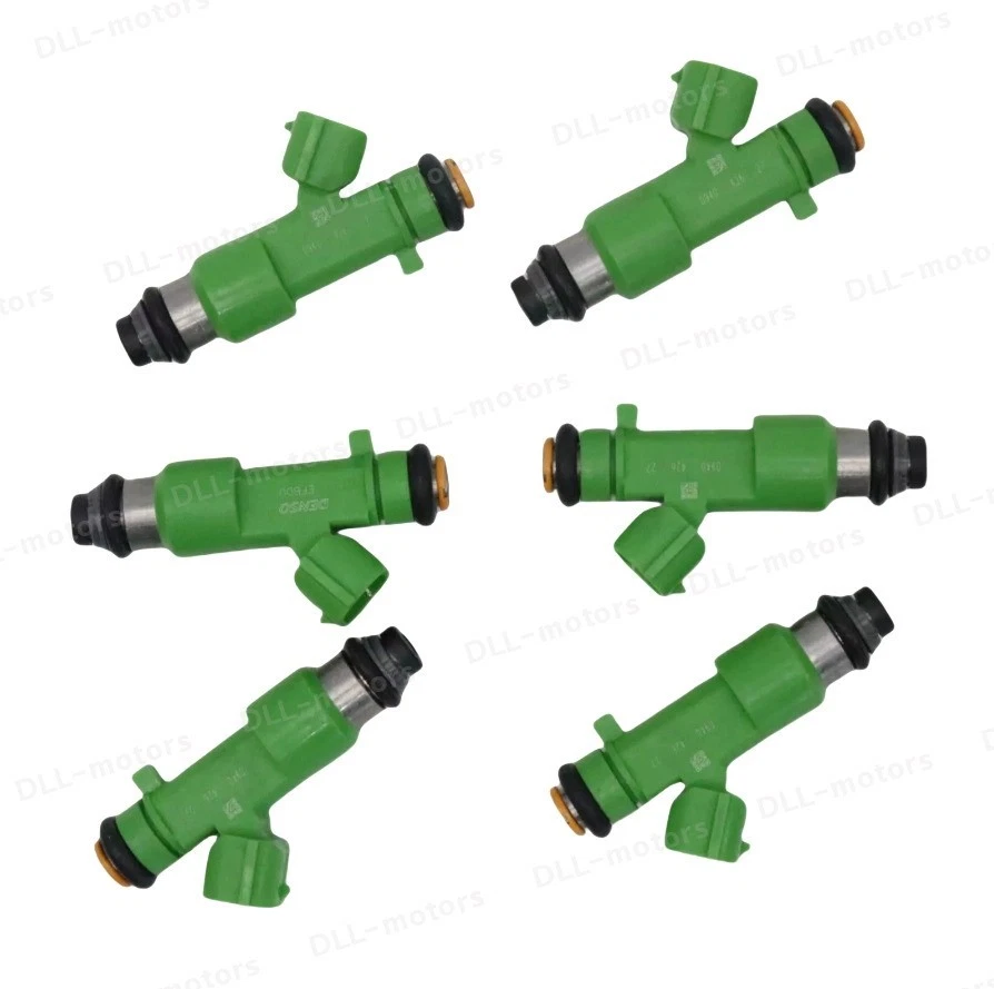6x Inyectores de combustible OEM DENSO para Nissan Murano 2009-2014 3,5 L V6 16600-jk20a Foto 2 de 4
