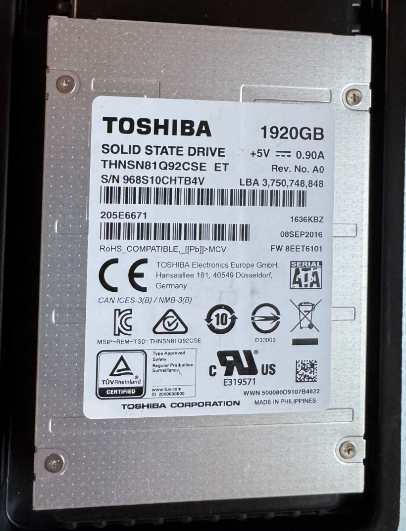 その他 [300pcs] Toshiba TPC8229-H,LQ Dual N-ch Toshiba THNSN81Q92CSE 1.92TB SATA 2.5