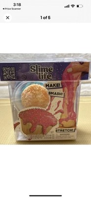 MGA SLIME LIFE Make Smash Stretch Cupcake Art Crafts DIY Crafts