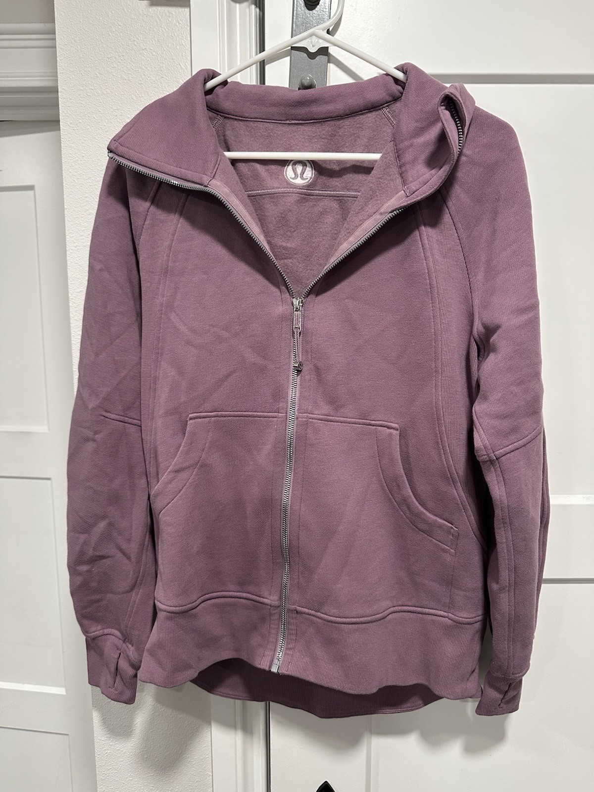 Lululemon Women’s Scuba Oversized Full-Zip Hoodie Purple Small