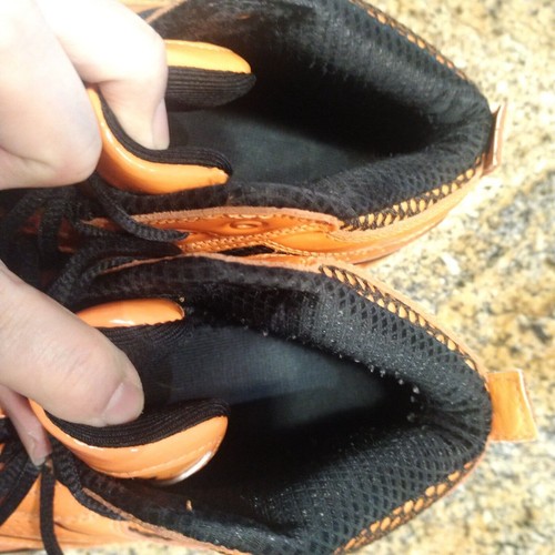 Reebok Zigtech Men's Running Shoes Black Orange Lace Up Sneaker Sz11.5 104280616 - 第 11/12 張圖片