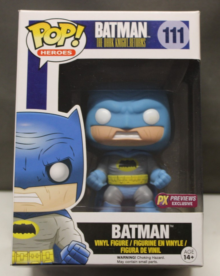 Funko Pop Mint In Box #111 Px Preview Exclusive Batman