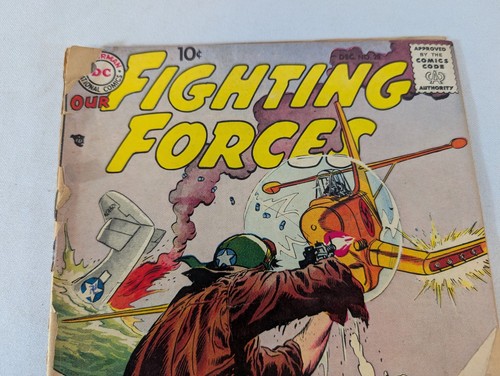 DC Comics Nuestras Fuerzas de Lucha "Paloma Flotante" #28 Diciembre 1957 Bajo Grado - Imagen 2 de 6