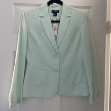 New Ann Taylor Linen Jacket Size 2 NWTwith blouse included as shown in picture