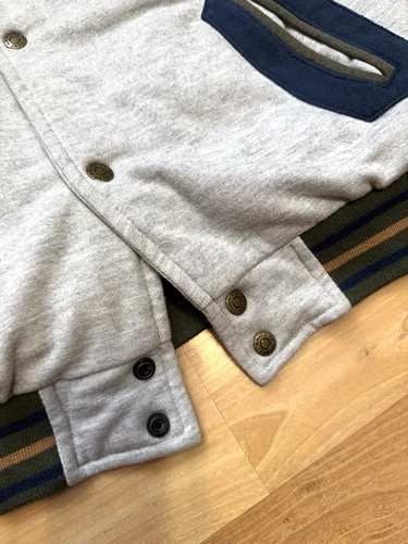 Vintage Arizona Jean Co Mens L Large Limited Edition Bomber Varsity Jacket Snap