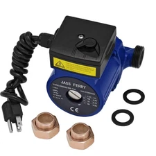 Hot Water Recirculation Pump 115V 3/4 inch NPT Recirculating System Circulati...