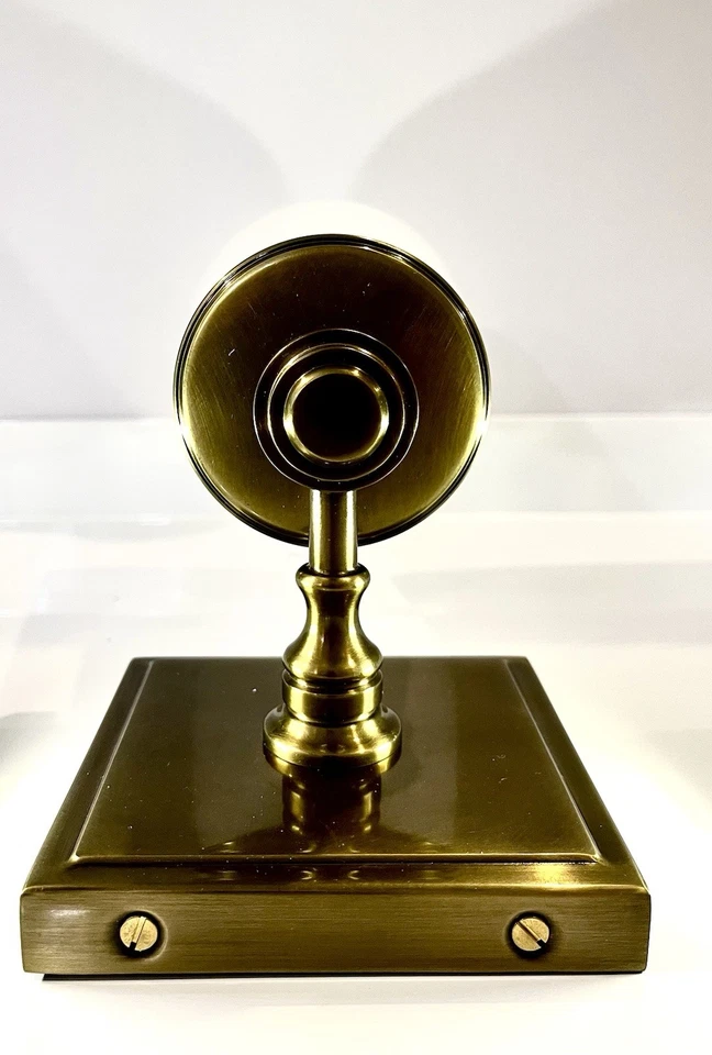 Pottery Barn Pearson Single Glass Scone In Brass Reg. $159 - Image 4 of 4