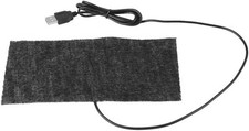 Black Usb Electric Heating Pad For Neck Back Waist Pet Bed With Extension Cable