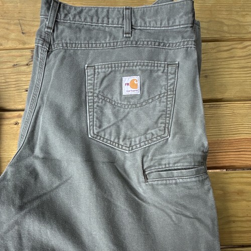 Carhartt FR Flame Resistant Work Pants Green Men’s 40x36 FRB159-MOS