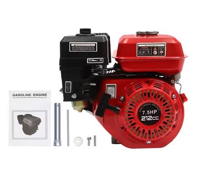 4-Takt 212cc Benzinmotor, 7,5PS 4000W 3600 U/min Einzylinder