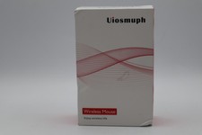 Uiosmuph G01 Wireless Mouse, USB C Rechargeable Ergonomic Computer Mouse, 2.4GHz