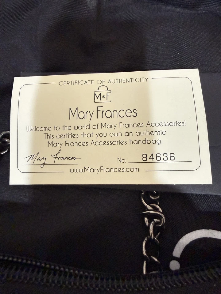 Mary Frances Joyas Bolso de Mano con Cuentas Bandolera Mariposa Gema Bolso Cartera,... Foto 3 de 4