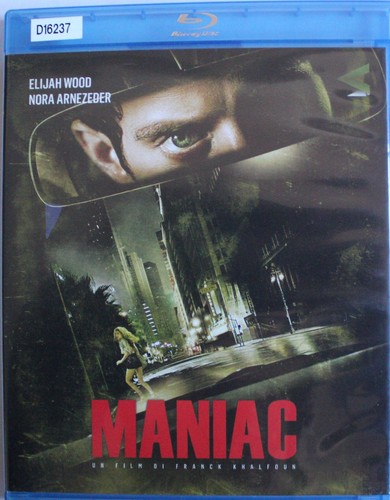 MANIAC di Elijah Wood BLU RAY