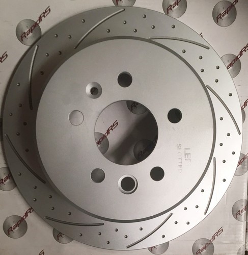 COMMODORE VE V8 Berlina SS WM Calais Statesman Slotted Disc Brake Rotor Full Set - Picture 3 of 3