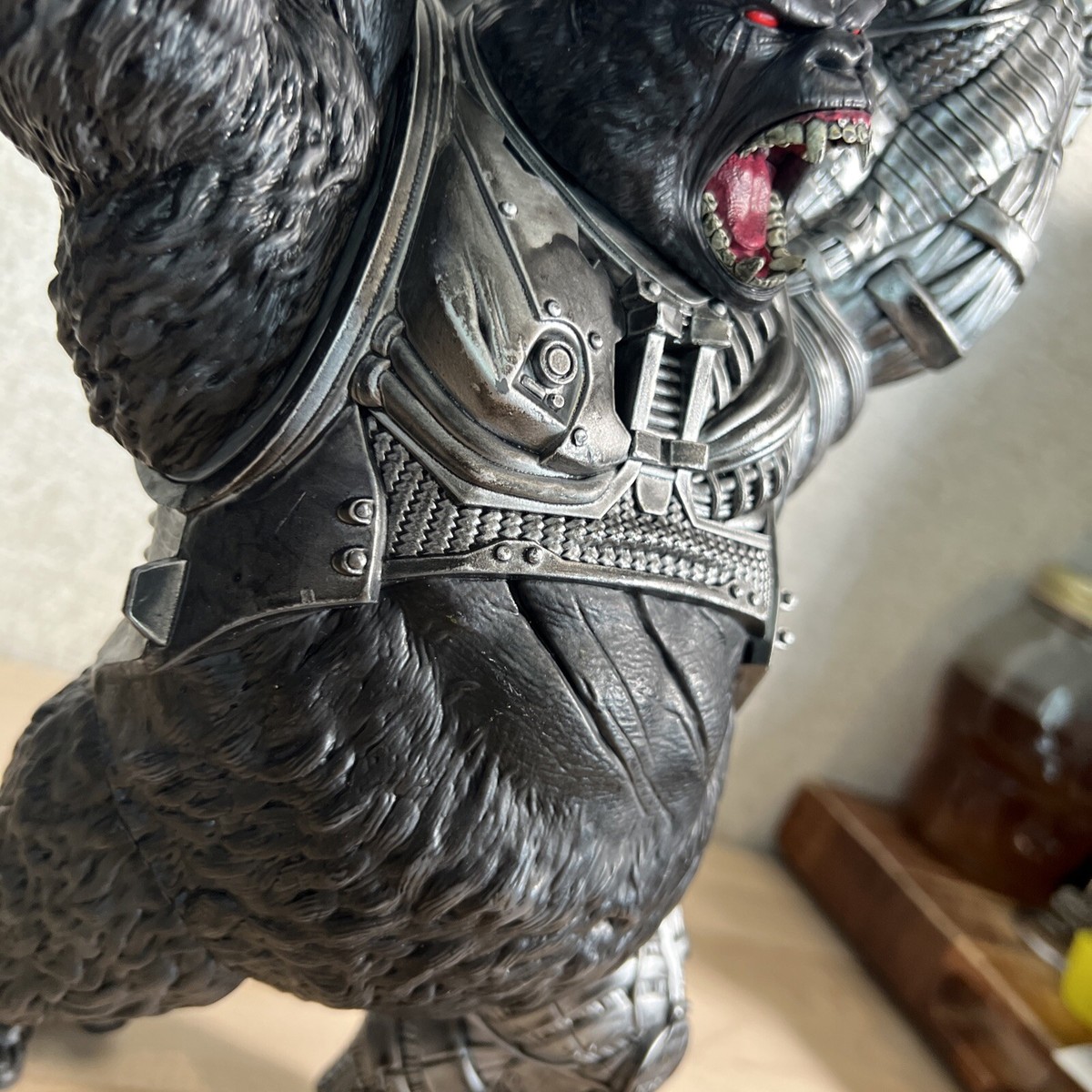 マクファーレントイズ CY-GOR RAW 10 RAW10 CY-GOR Cyborg Gorilla Action Figure in Black - Walmart.com