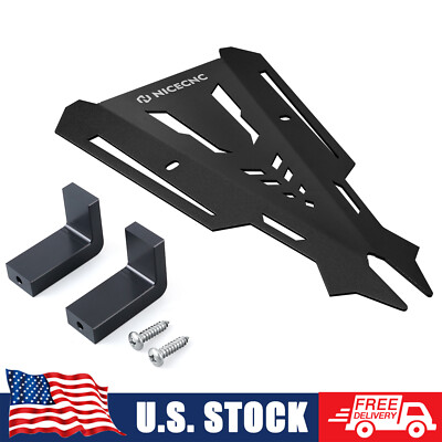 Aluminum Radiator Stabilizer Roost Guard For Yamaha YFZ450R 2009 2010-2024 Black