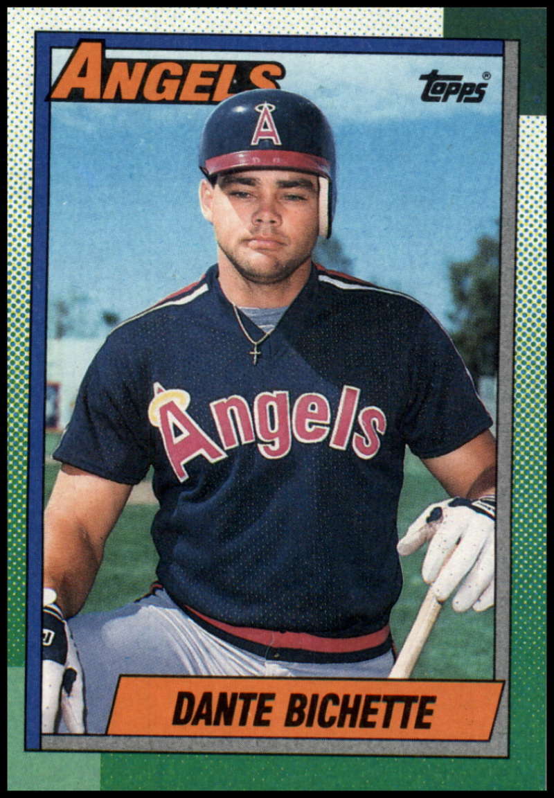 vintage an•an no.43 1990 Topps #43 Dante Bichette Angels | eBay