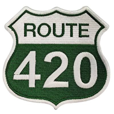 Route 420 - Embroidered Patch - 4'' x 4''