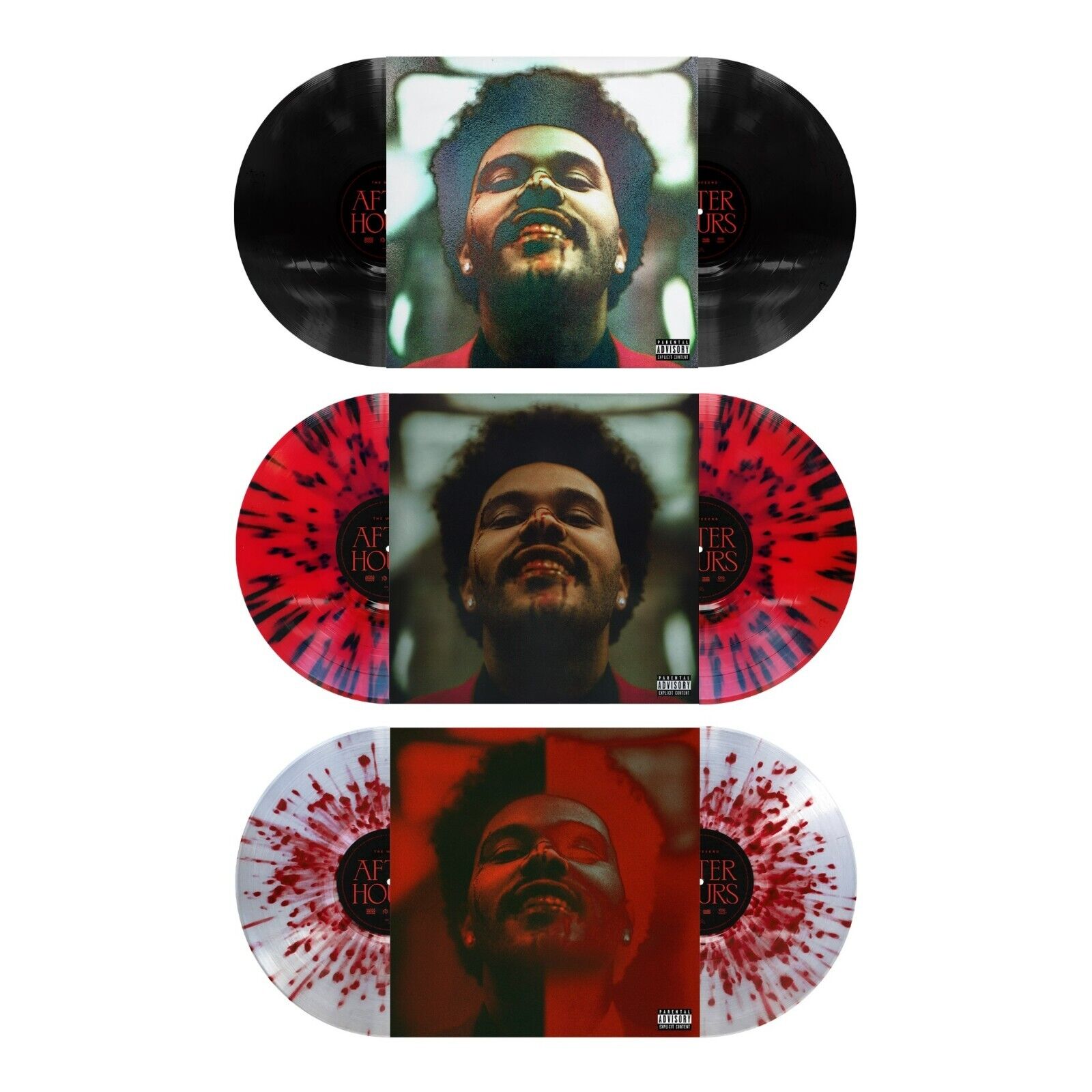 SEALED 3x Vinyl Set Limited After Hours The Weeknd DELUXE Holographic 002  2x LP