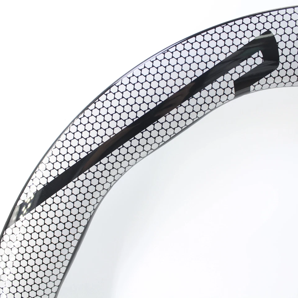 Bicicleta de carretera gravel 700C llantas de fibra de carbono cubierta freno de disco sin cámara 28 mm de ancho Foto 2 de 4