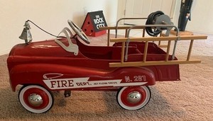 burns novelty and toy fire truck