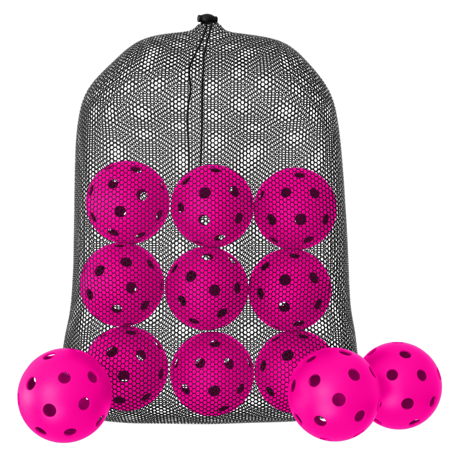 GCA Pro Pink Indoor Pickleballs с 26 лунками одобренная США Бесплатная сетчатая сумка для турниров 5190₽