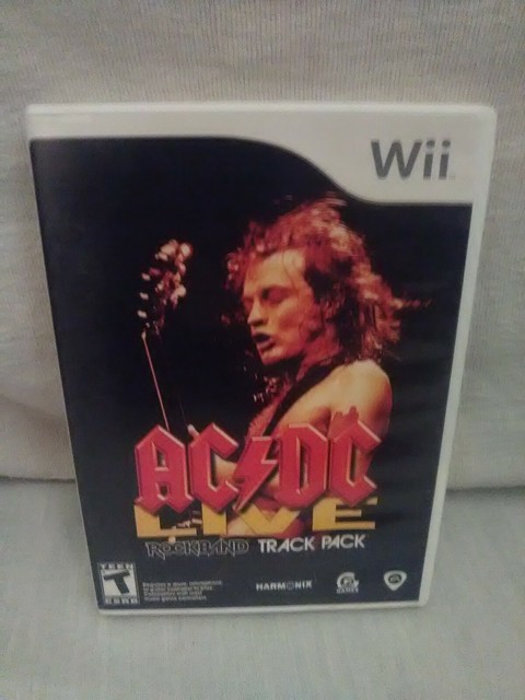 Ac/Dc Live Rock Band Track Pack Nintendo Wii | eBay